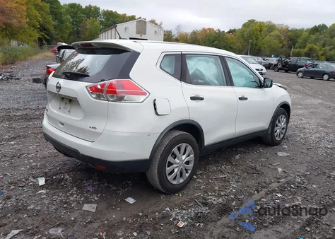 2016 Nissan Rogue S from USA, damaged, VIN KNMAT2MV4GP660265